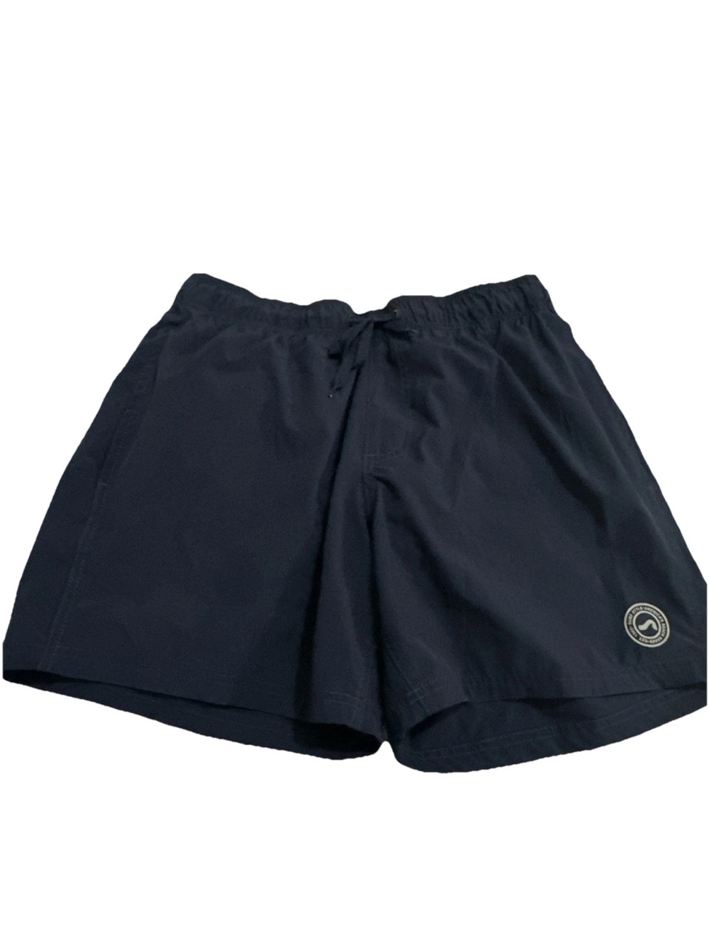 Surf Style Shorts Sz L Navy Blue Swim Trunks Mens Shorts Lined Good Condition
